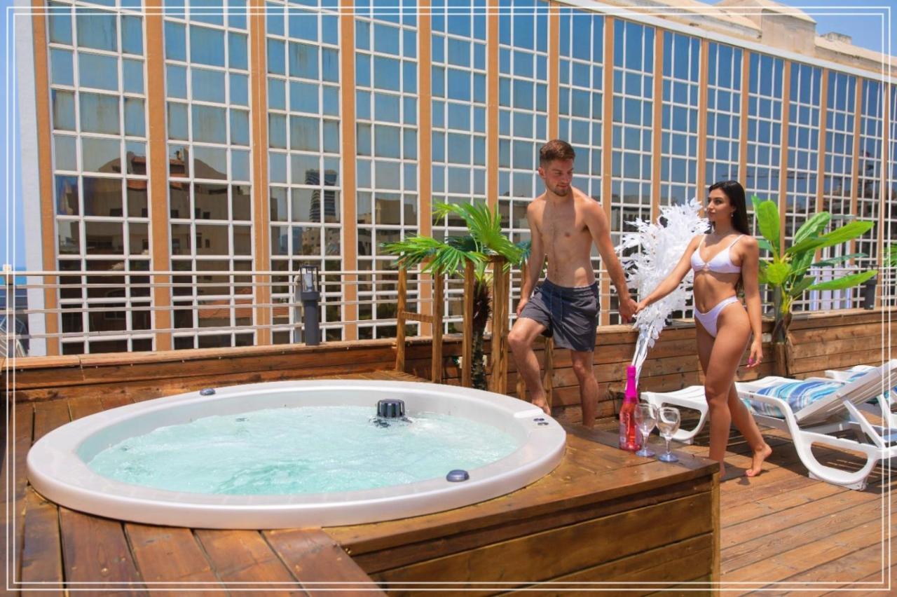 Beach Boutique Hotel And Spa By Tlv Hotels Tel Aviv Ngoại thất bức ảnh