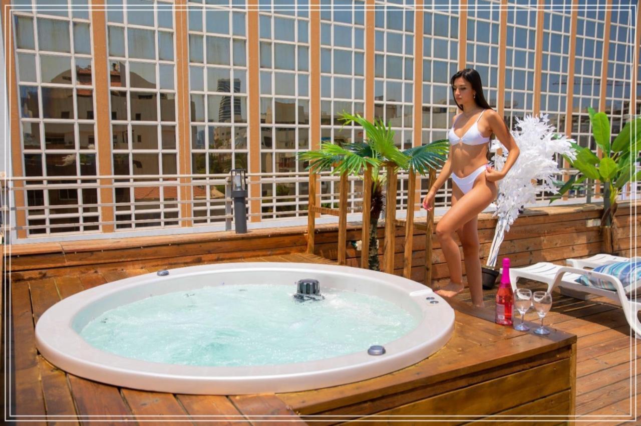 Beach Boutique Hotel And Spa By Tlv Hotels Tel Aviv Ngoại thất bức ảnh