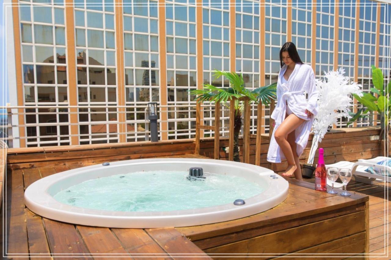 Beach Boutique Hotel And Spa By Tlv Hotels Tel Aviv Ngoại thất bức ảnh